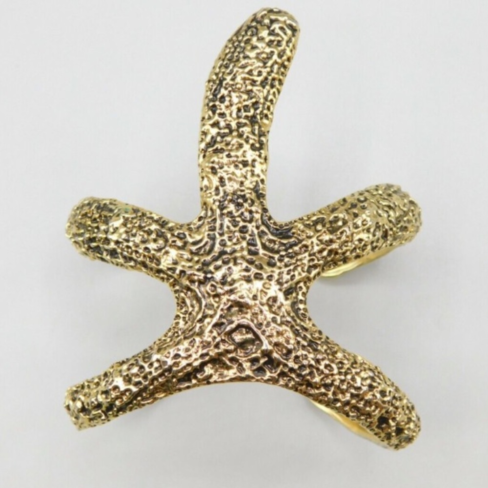 Gold Starfish Bracelet